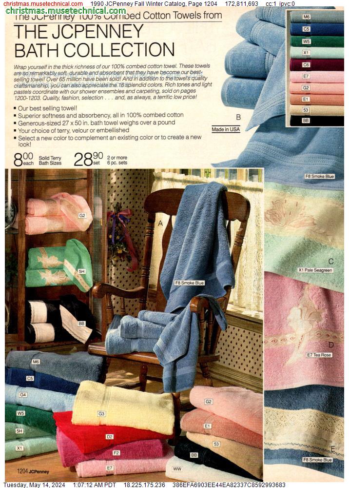 1990 JCPenney Fall Winter Catalog, Page 1204