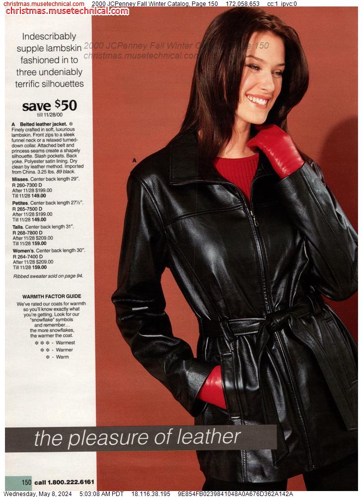 2000 JCPenney Fall Winter Catalog, Page 150