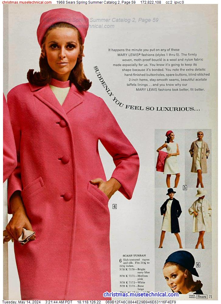 1968 Sears Spring Summer Catalog 2, Page 59