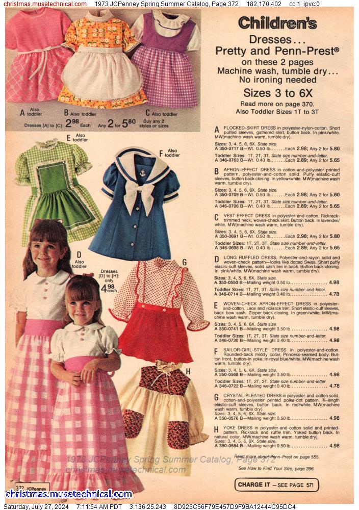 1973 JCPenney Spring Summer Catalog, Page 372