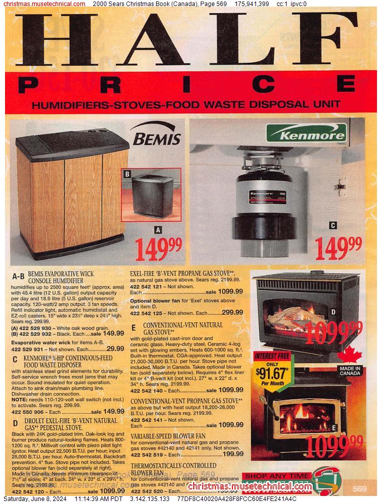 2000 Sears Christmas Book (Canada), Page 569