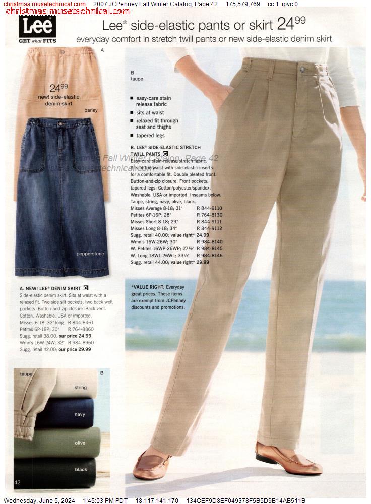 2007 JCPenney Fall Winter Catalog, Page 42