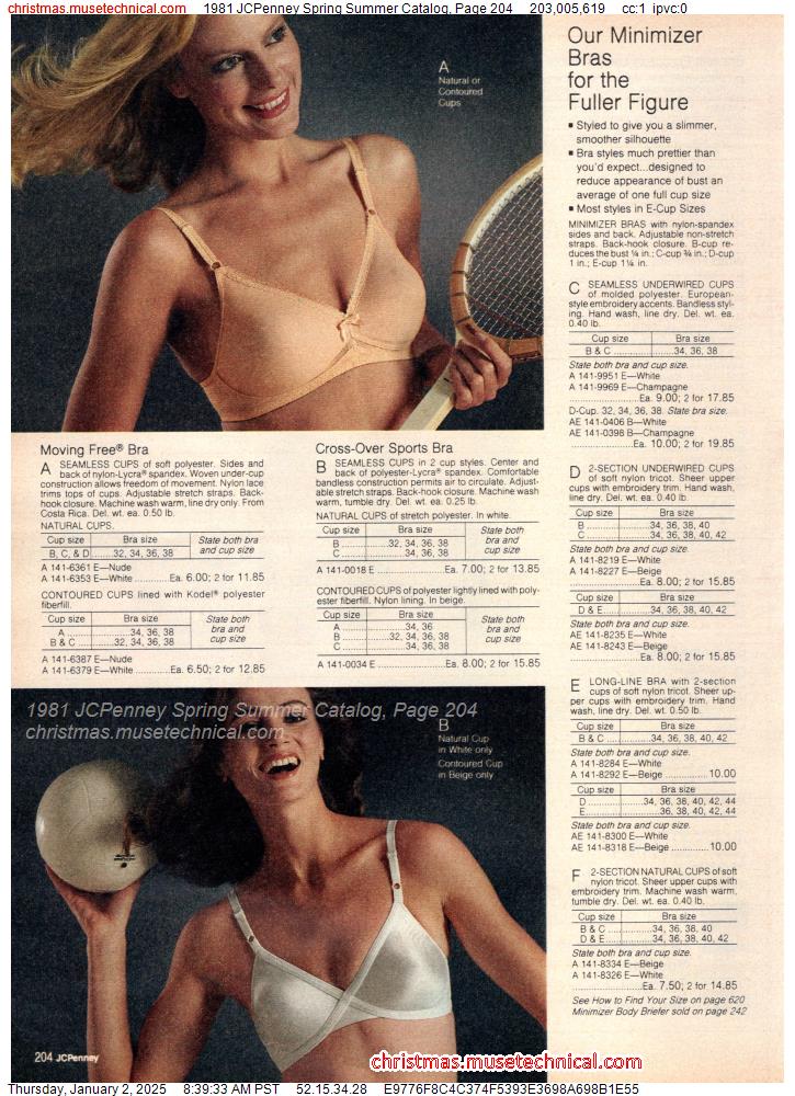 1981 JCPenney Spring Summer Catalog, Page 204