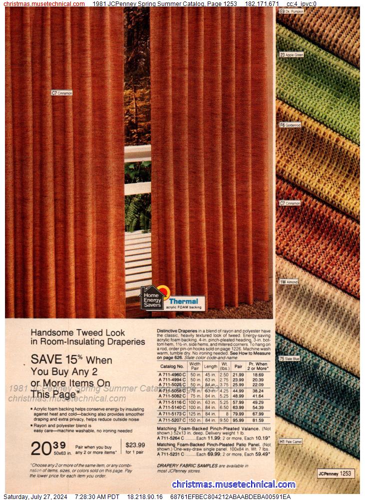 1981 JCPenney Spring Summer Catalog, Page 1253
