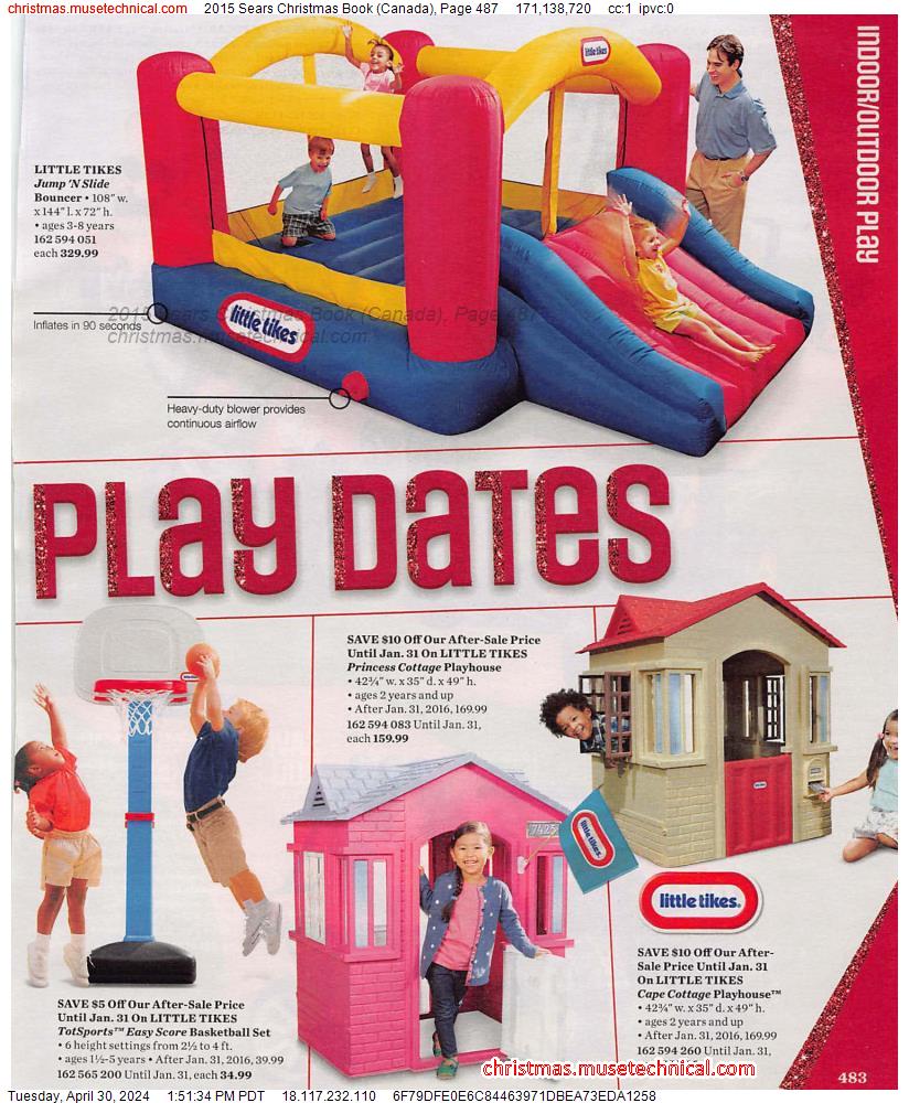 2015 Sears Christmas Book (Canada), Page 487