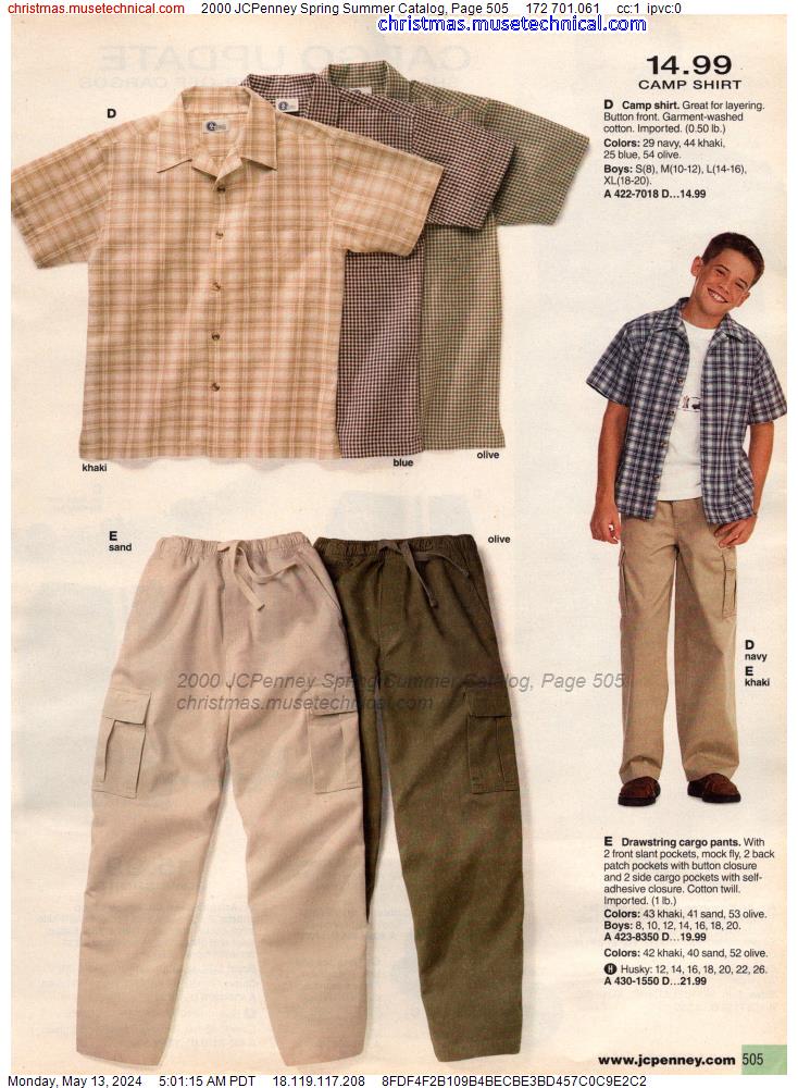 2000 JCPenney Spring Summer Catalog, Page 505