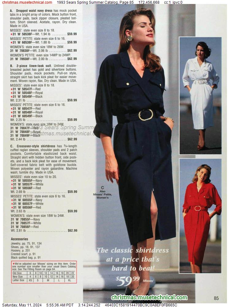 1993 Sears Spring Summer Catalog, Page 85