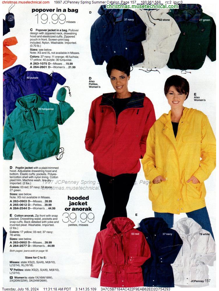 1997 JCPenney Spring Summer Catalog, Page 157