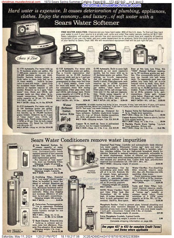 1970 Sears Spring Summer Catalog, Page 618