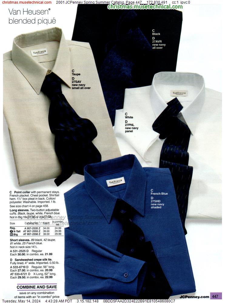 2001 JCPenney Spring Summer Catalog, Page 447