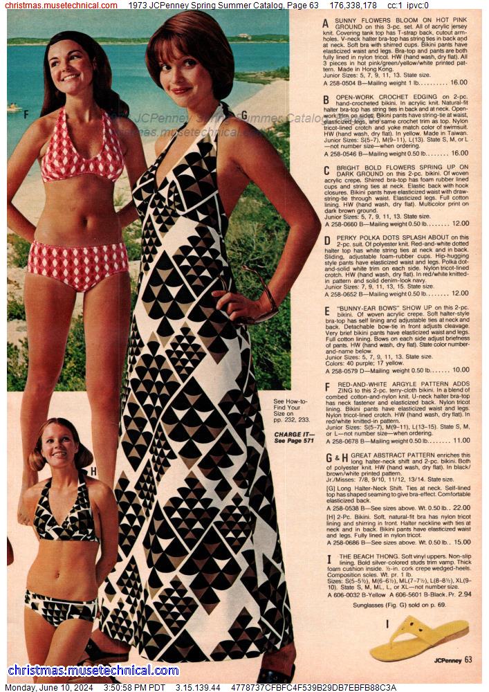 1973 JCPenney Spring Summer Catalog, Page 63