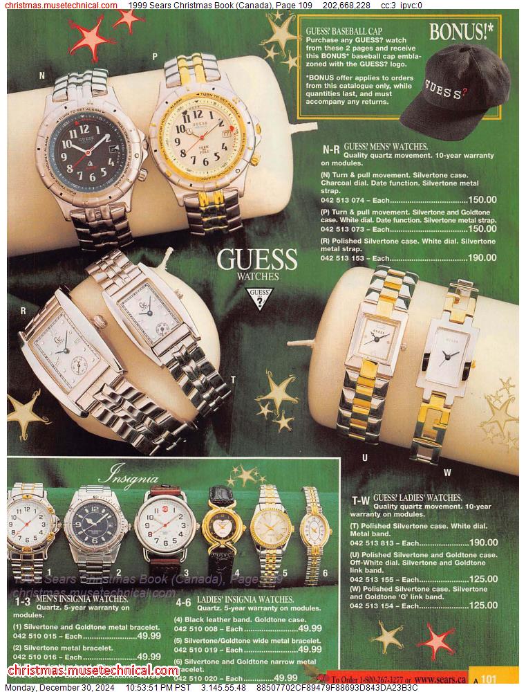 1999 Sears Christmas Book (Canada), Page 109