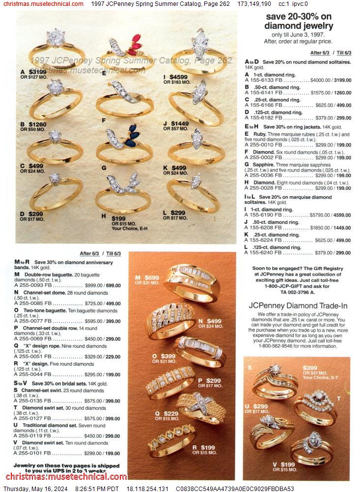 1997 JCPenney Spring Summer Catalog, Page 262