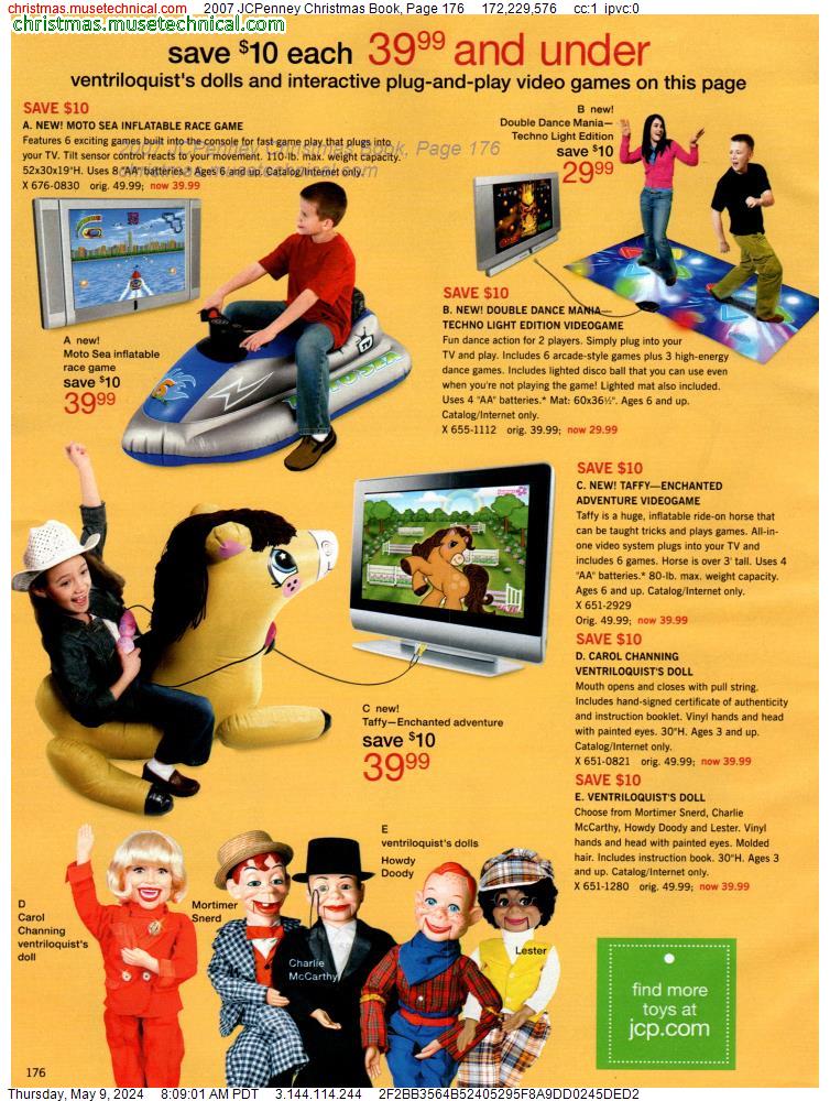2007 JCPenney Christmas Book, Page 176
