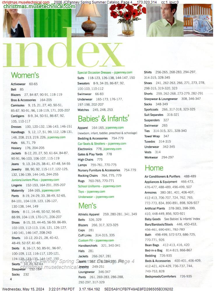 2006 JCPenney Spring Summer Catalog, Page 4