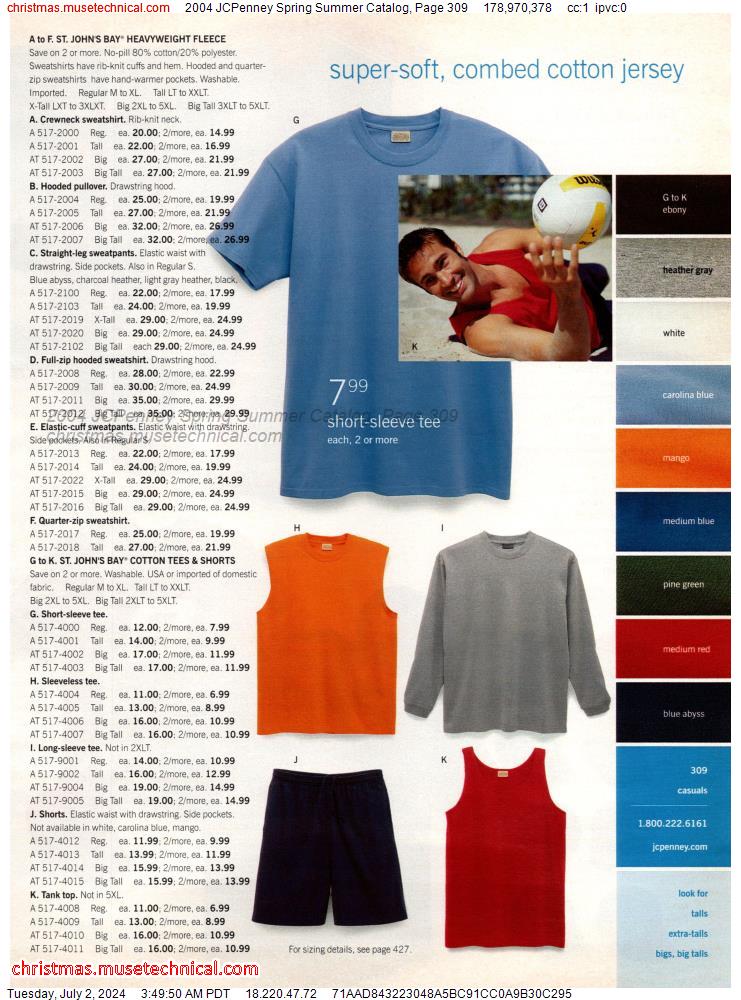 2004 JCPenney Spring Summer Catalog, Page 309