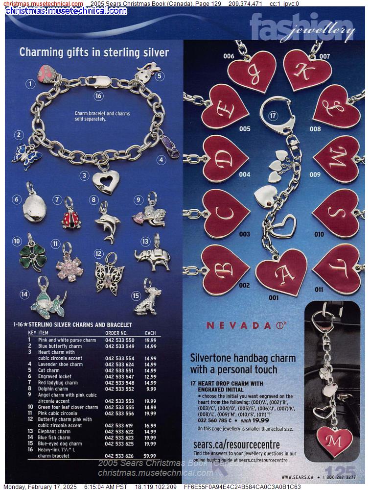 2005 Sears Christmas Book (Canada), Page 129