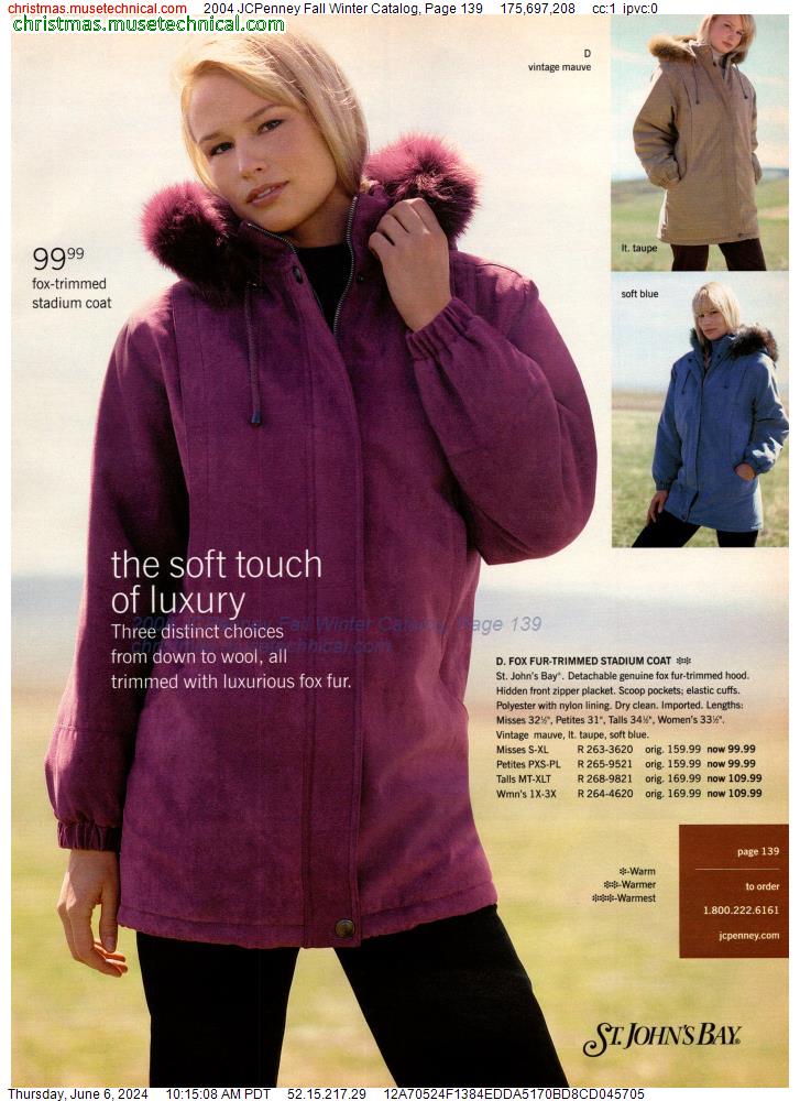 2004 JCPenney Fall Winter Catalog, Page 139