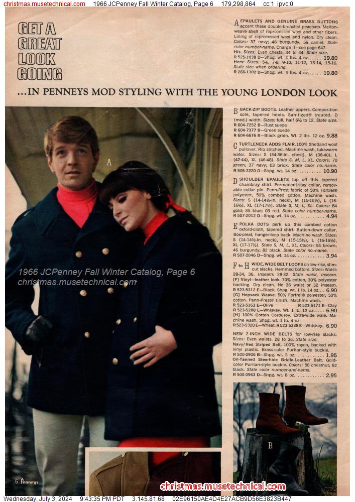 1966 JCPenney Fall Winter Catalog, Page 6