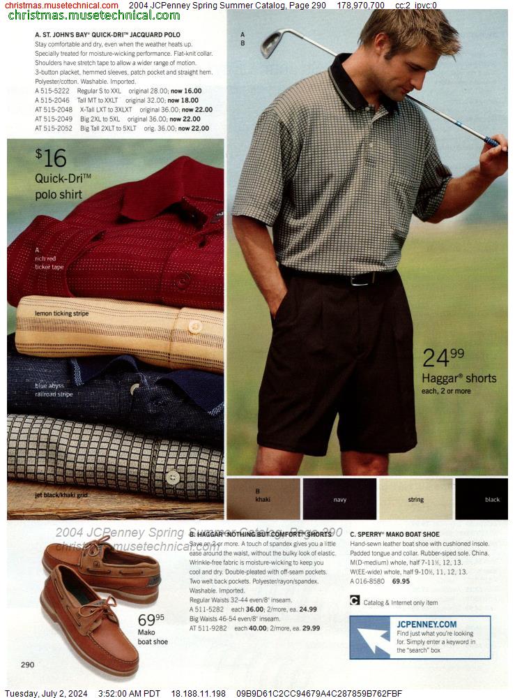 2004 JCPenney Spring Summer Catalog, Page 290