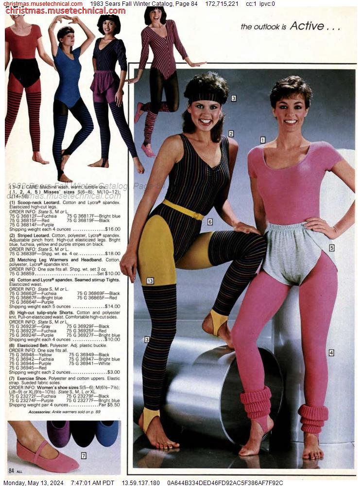 1983 Sears Fall Winter Catalog, Page 84