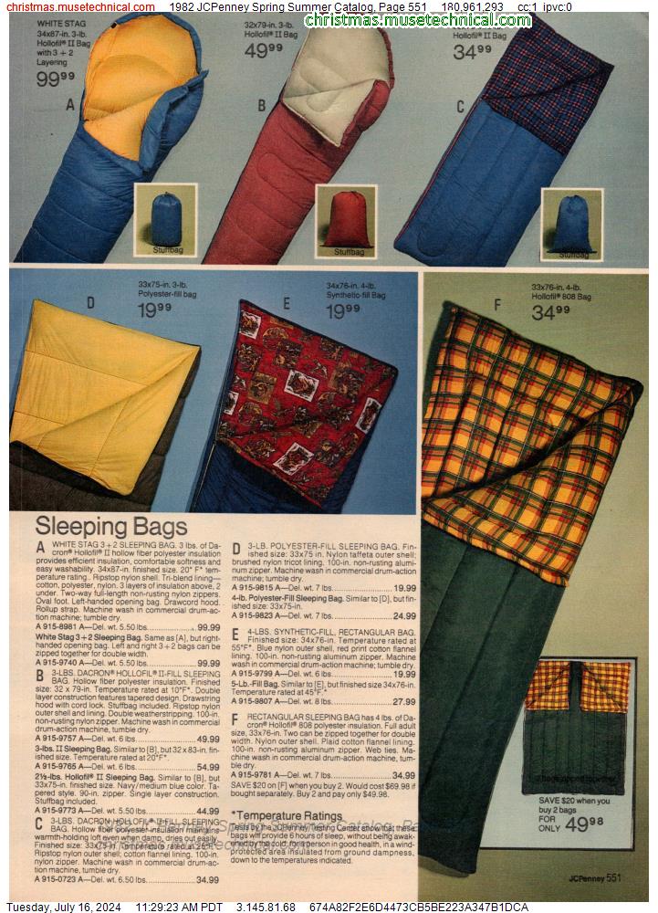 1982 JCPenney Spring Summer Catalog, Page 551
