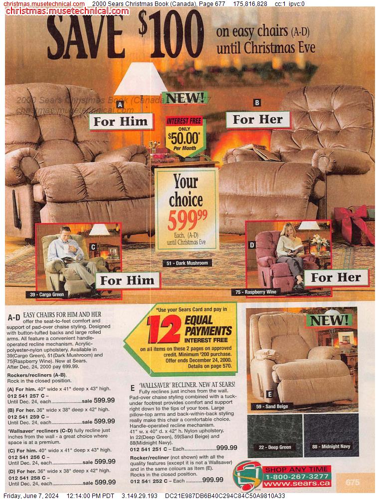 2000 Sears Christmas Book (Canada), Page 677
