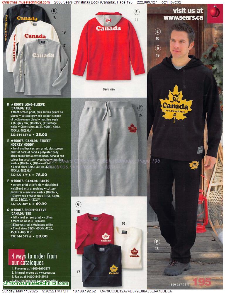 2006 Sears Christmas Book (Canada), Page 195
