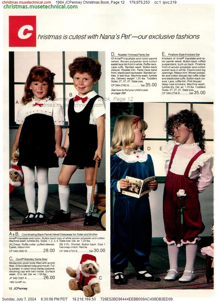 1984 JCPenney Christmas Book, Page 12