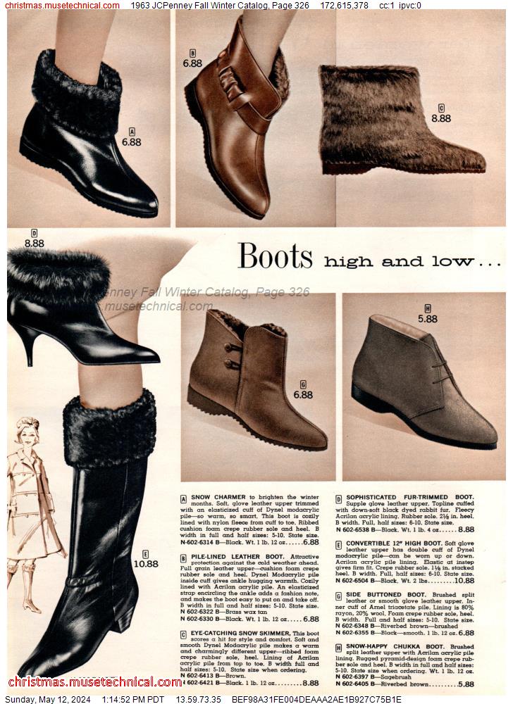 1963 JCPenney Fall Winter Catalog, Page 326