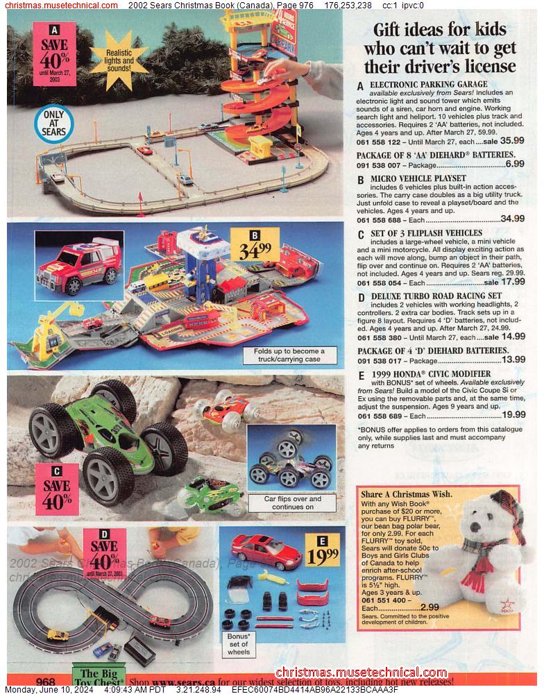 2002 Sears Christmas Book (Canada), Page 976