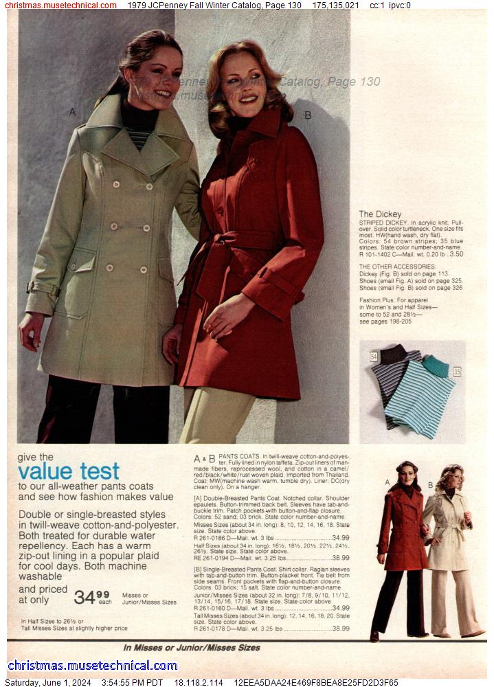 1979 JCPenney Fall Winter Catalog, Page 130