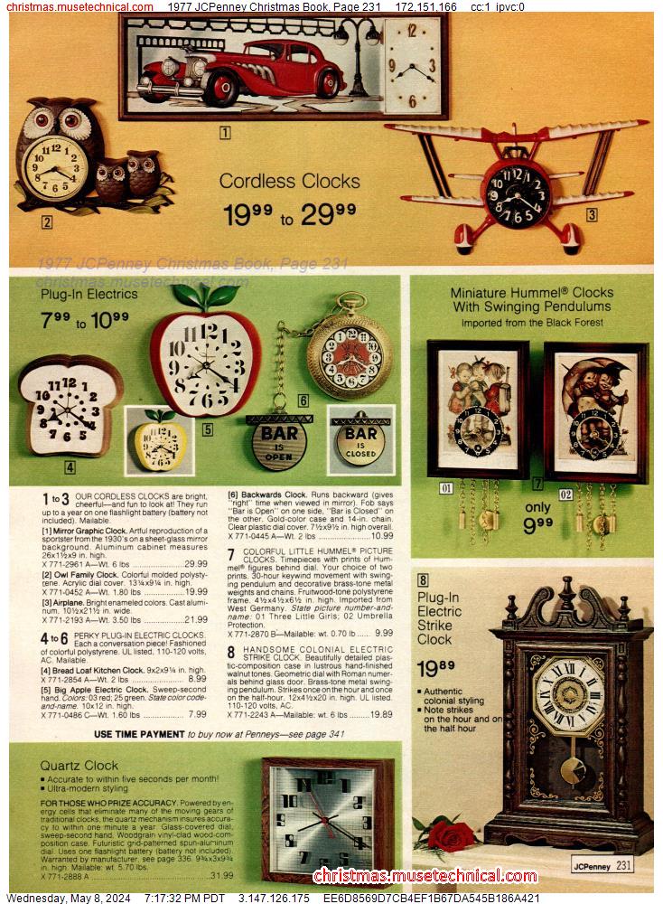 1977 JCPenney Christmas Book, Page 231