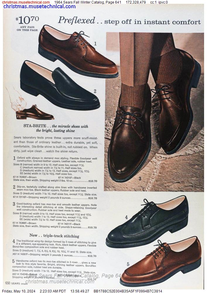 1964 Sears Fall Winter Catalog, Page 641