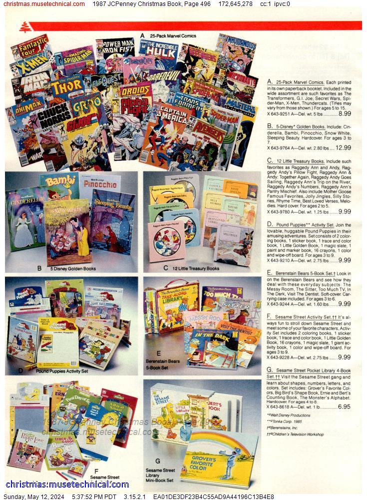 1987 JCPenney Christmas Book, Page 496