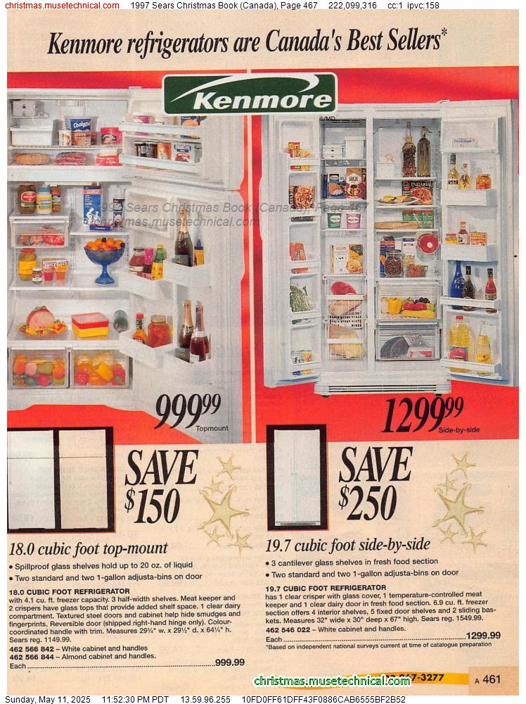 1997 Sears Christmas Book (Canada), Page 467