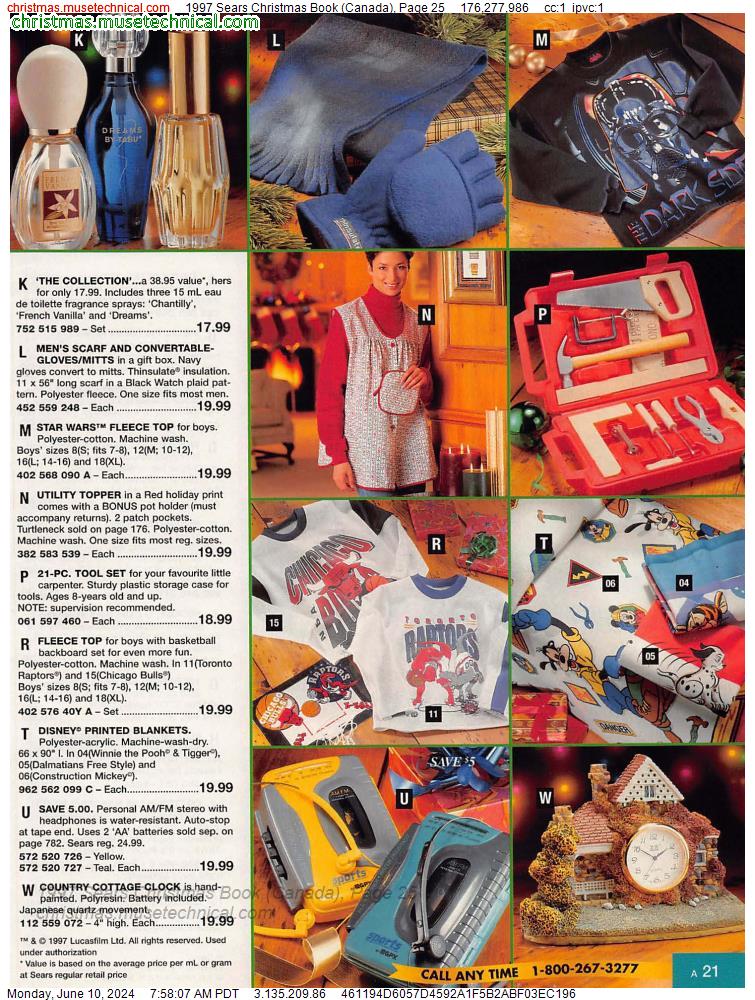 1997 Sears Christmas Book (Canada), Page 25