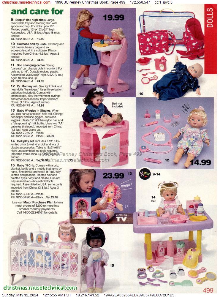 1996 JCPenney Christmas Book, Page 499