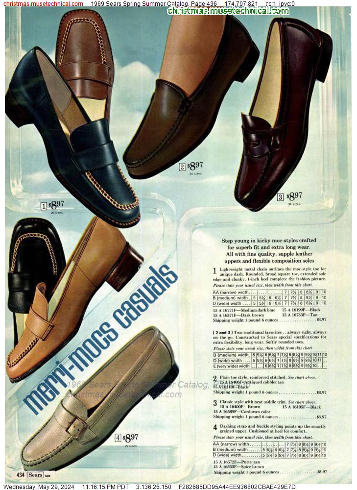 1969 Sears Spring Summer Catalog, Page 436