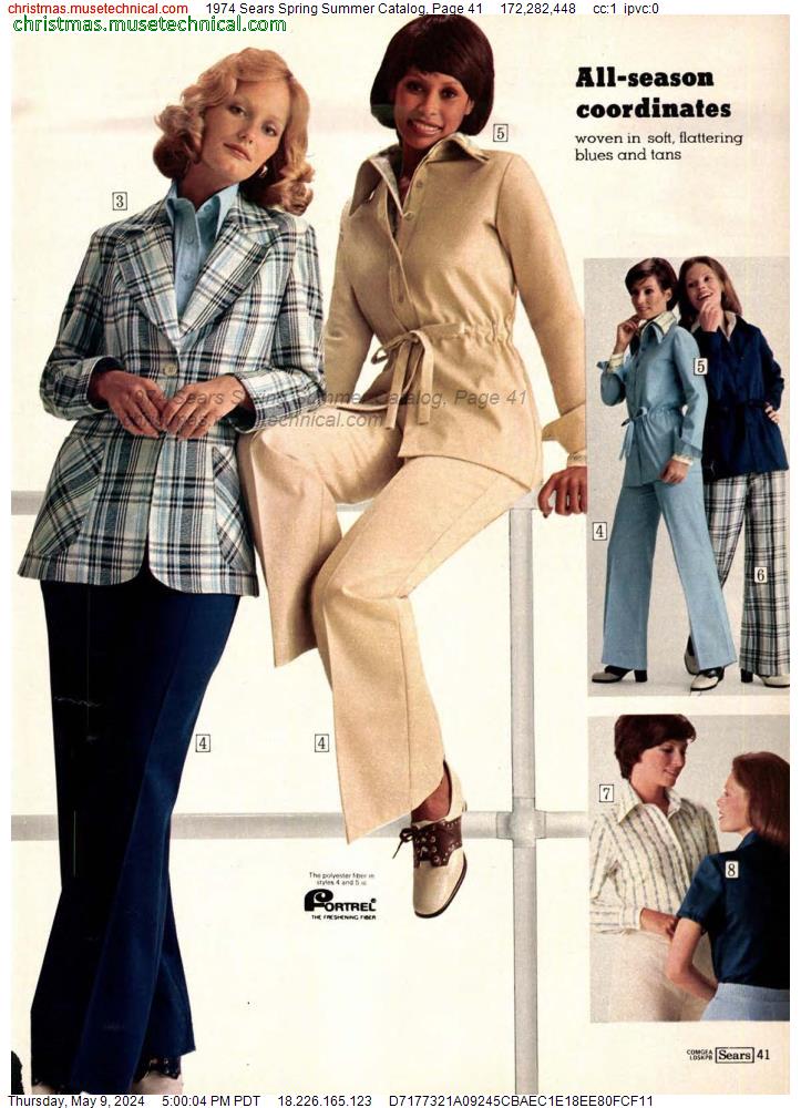 1974 Sears Spring Summer Catalog, Page 41