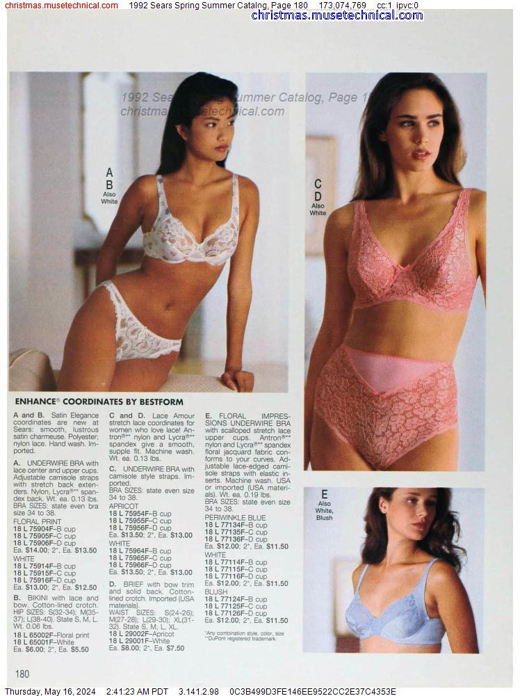 1992 Sears Spring Summer Catalog, Page 180