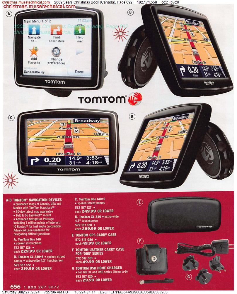 2009 Sears Christmas Book (Canada), Page 692