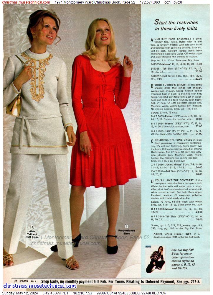1971 Montgomery Ward Christmas Book, Page 52