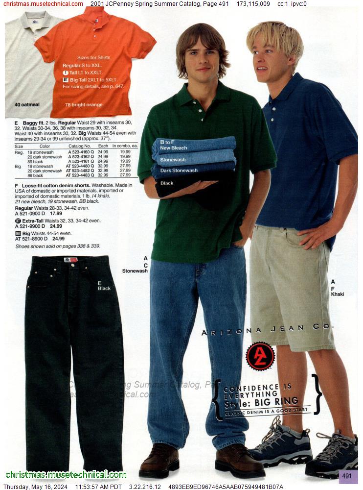 2001 JCPenney Spring Summer Catalog, Page 491