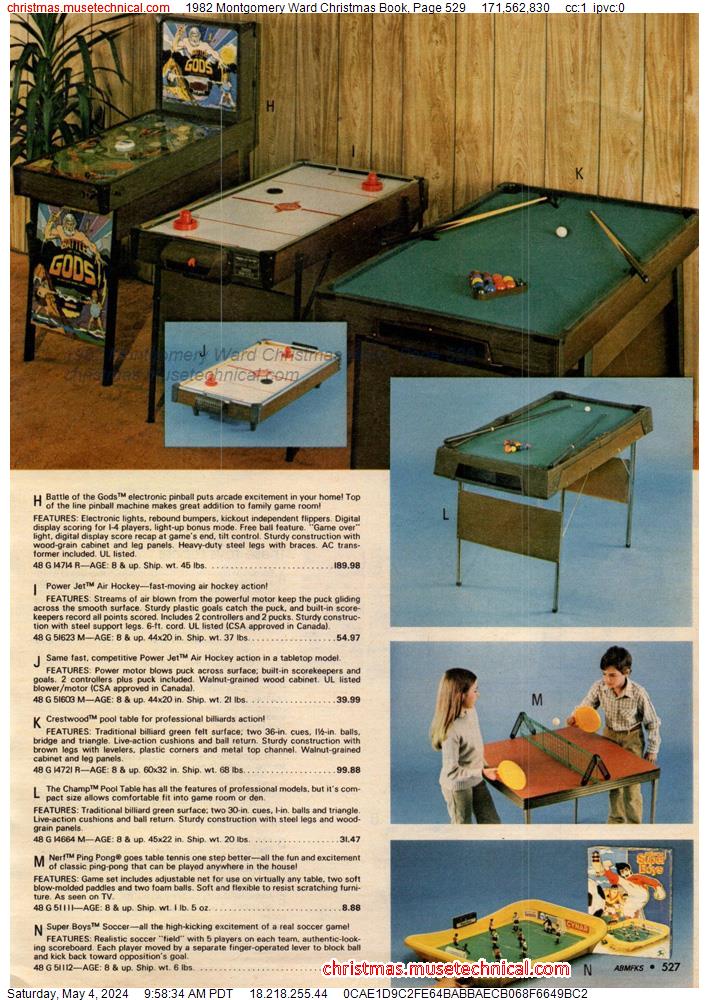 1982 Montgomery Ward Christmas Book, Page 529