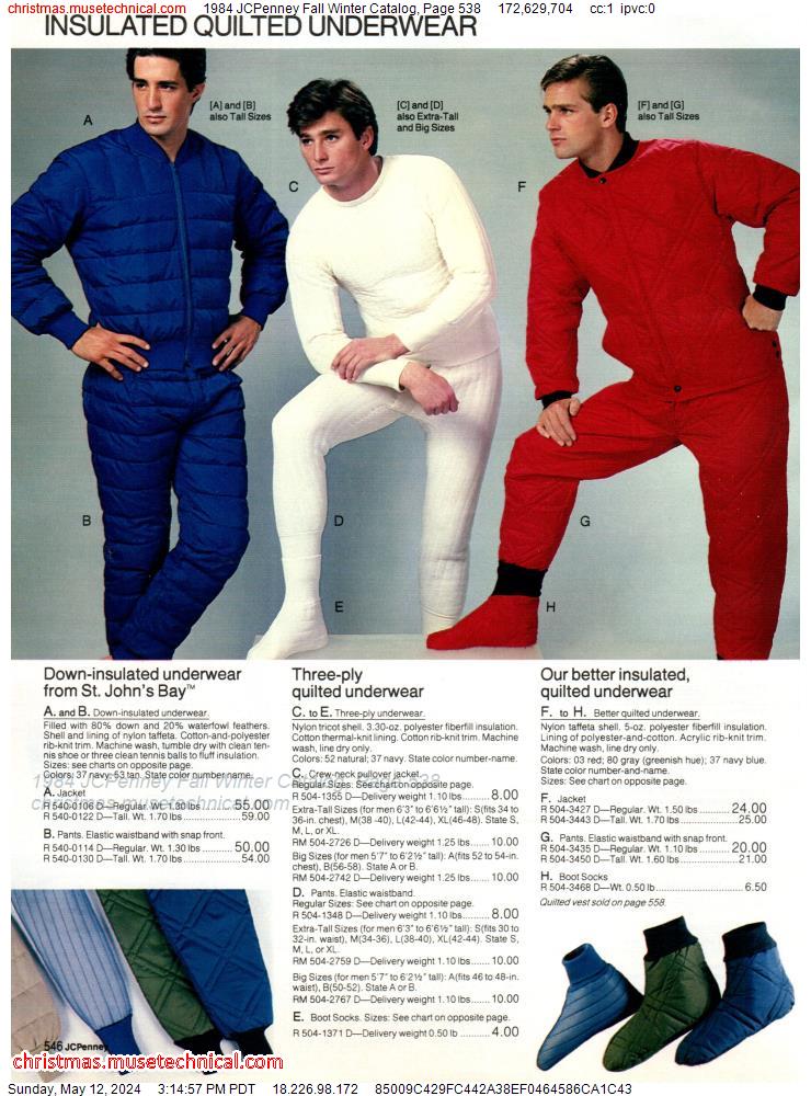 1984 JCPenney Fall Winter Catalog, Page 538
