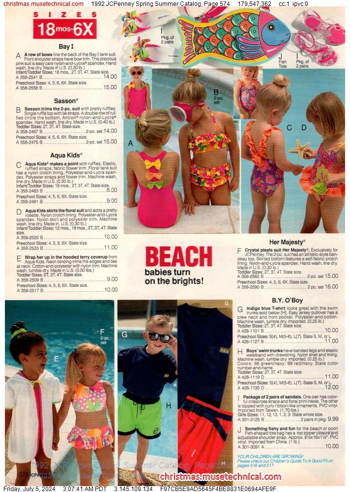 1992 JCPenney Spring Summer Catalog, Page 574