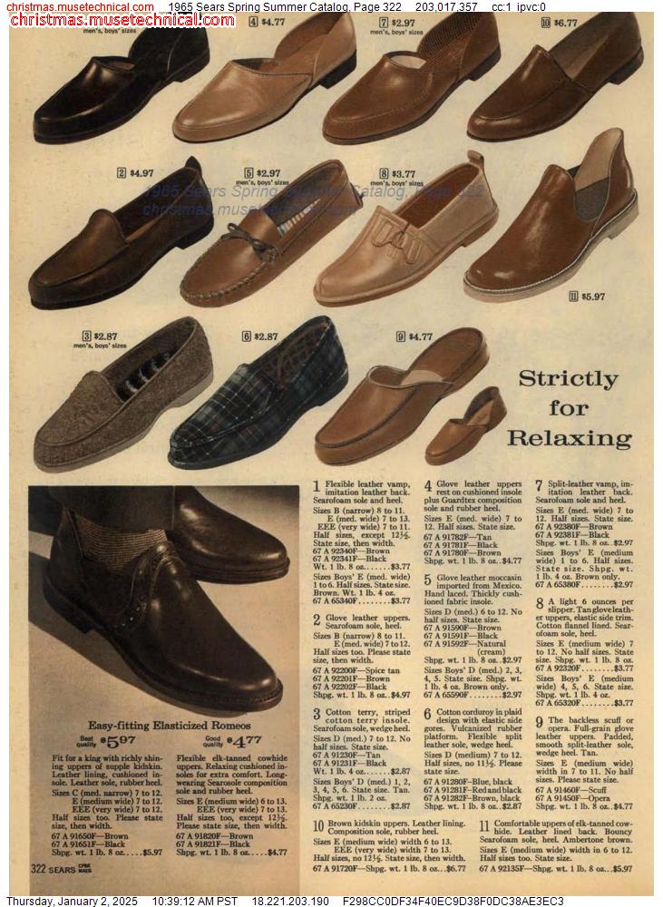 1965 Sears Spring Summer Catalog, Page 322