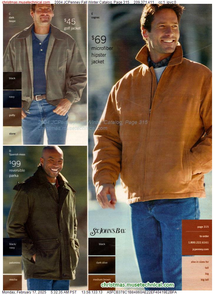 2004 JCPenney Fall Winter Catalog, Page 315