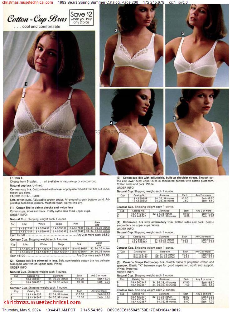 1983 Sears Spring Summer Catalog, Page 200